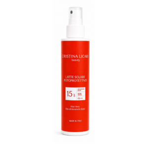 LATTE SOLARE SPRAY BASSA PROTEZIONE SPF15