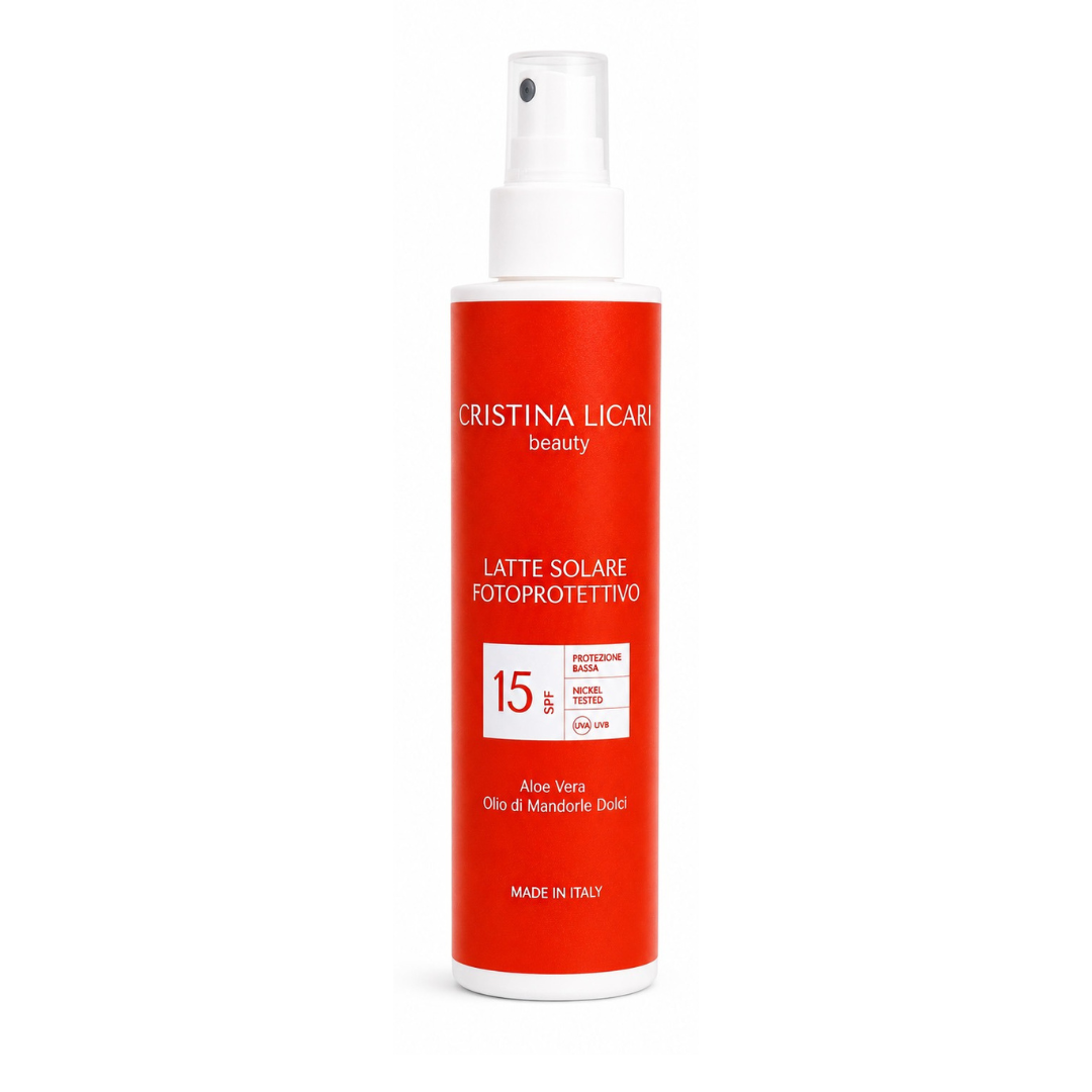 LATTE SOLARE SPRAY BASSA PROTEZIONE SPF15