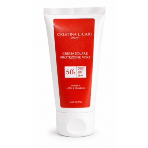 PROTEZIONE VISO ALTA SPF 50+